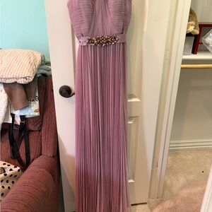 Lilac Adrianna Papell gown